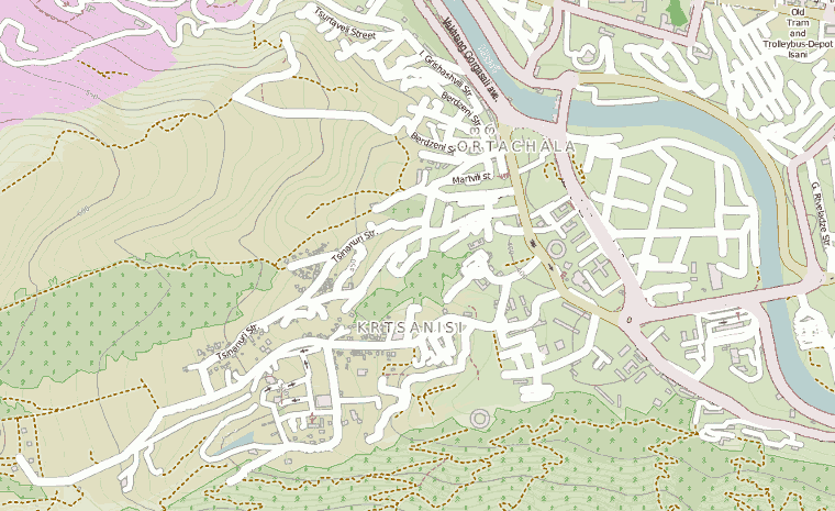 Ortačala žemėlapis