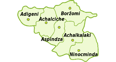 Samcche-Džavacheti municipalitetai