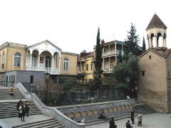 Tbilisis. Prie Sioni soboro